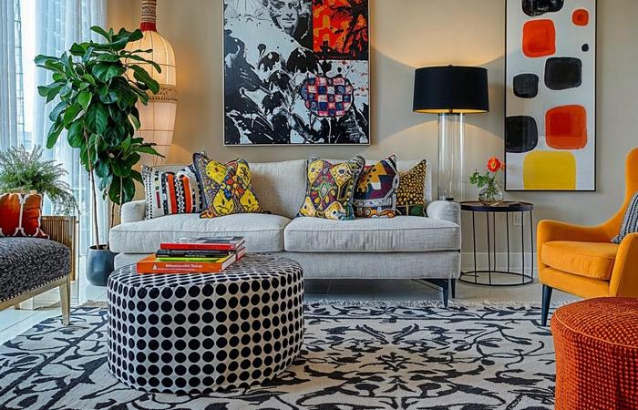 example of eclectic interior design