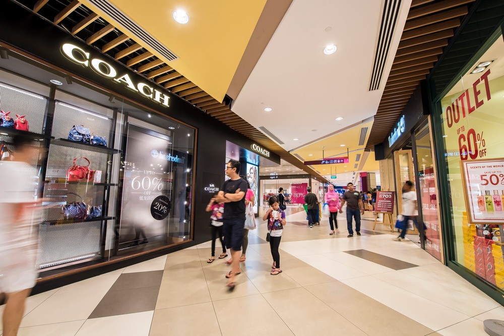 flagship department store showrooms