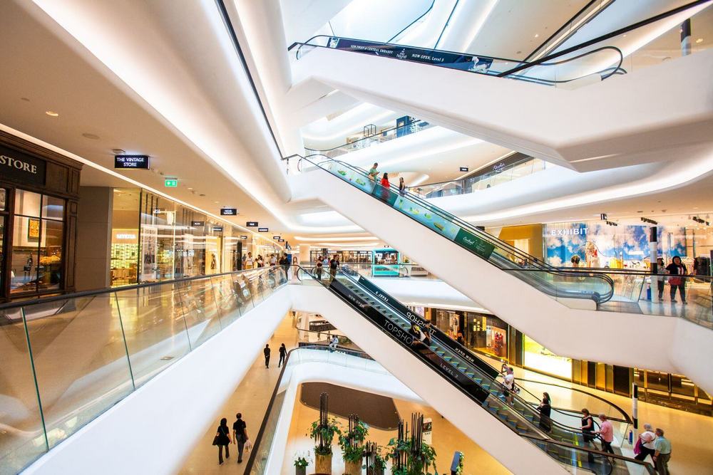 shopping mall & commercial outlets